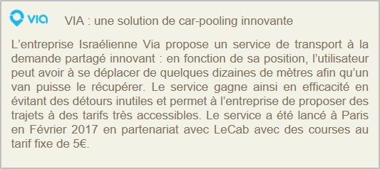 via-car-pooling innovation-transport-voiture-autonome